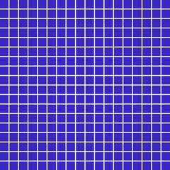 blue mosaic composed of small squares