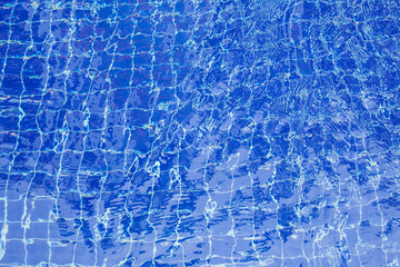 water in swimming pool texture