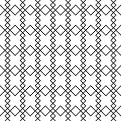 Abstract geometric black and white hipster fashion pillow pattern