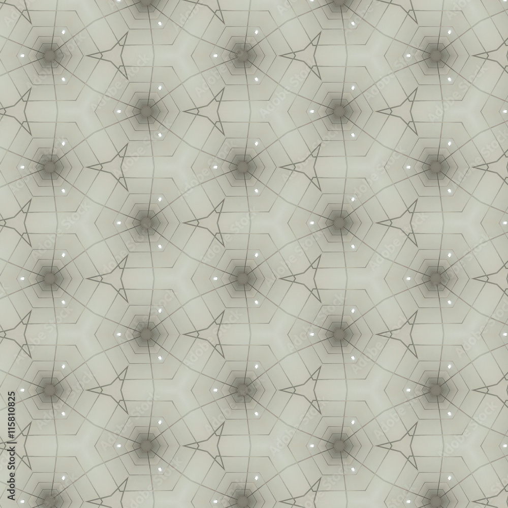 Poster triangle and hexagon geometric pattern background design