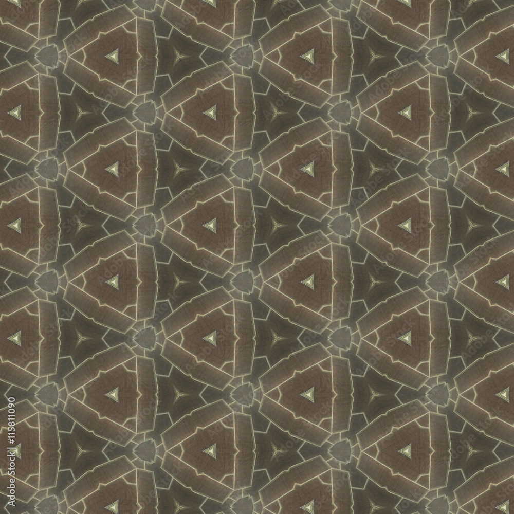 Poster triangle and hexagon geometric pattern background design