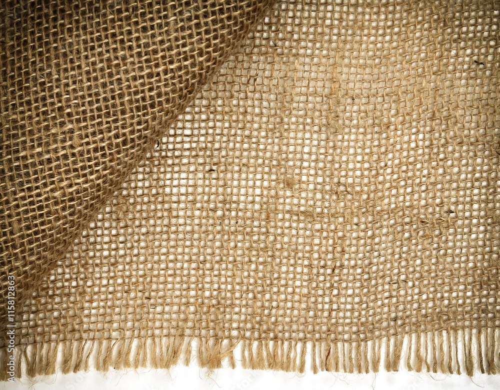 Poster  sack material background vignate