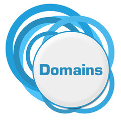 Domains Random Blue Rings 