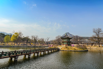 Fototapeta premium Gyeongbokgung Palace, Seoul, South Korea
