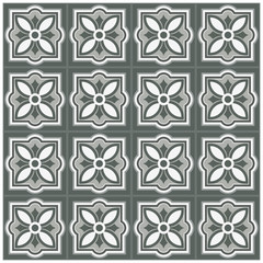 Obraz premium Vintage pattern tiles,Vintage background