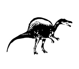 Dinosaurier design illustration