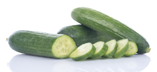 Fresh mini cucumbers