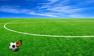 Plakat Soccer Field