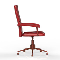 red office chair