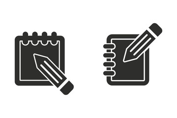 Notepad - vector icon.