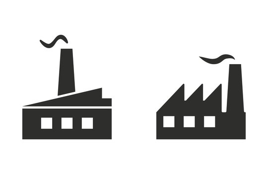 Factory - Vector Icon.