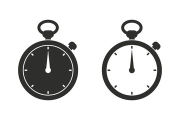Stopwatch - vector icon.