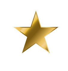 Gold Star icon vector eps10. Yellow stars pictogram art. Star sy
