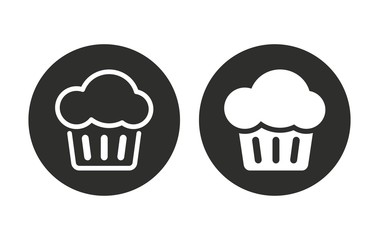 Cake - vector icon.