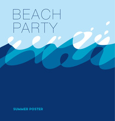 abstract pure water pattern. modern geometry background. vector