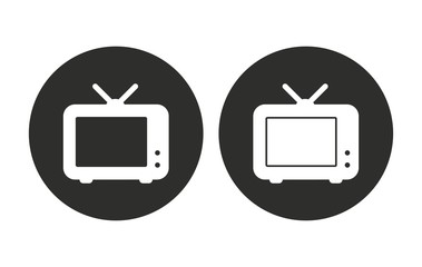 TV - vector icon.