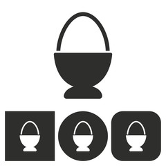 Egg - vector icon.