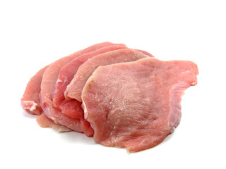 Putenschnitzel, Truthahnfleisch, Geflügelfleisch