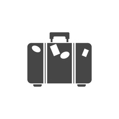 Luggage symbol, Bag tourist web icon