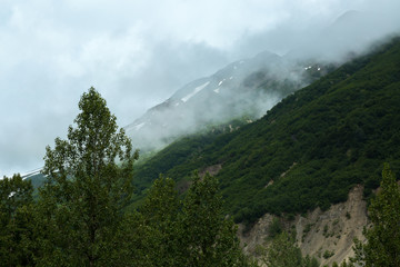 Exit Glacier in Seward Alaska