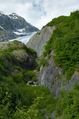 Exit Glacier in Seward Alaska
