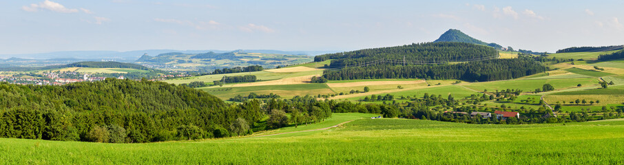 Fototapeta na wymiar Panorama Hegaublick