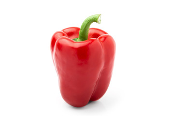 Sweet pepper isolated on a white background