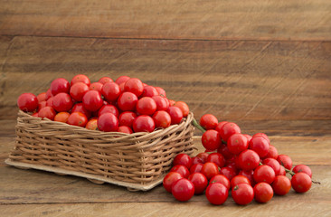 Colombian exotic fruit Corozo