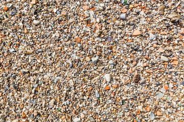 background from gravel