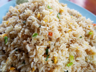 fried rice with crab, Thai seafoods