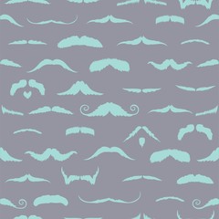 Composite image of mustaches