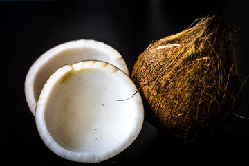 close up coconut