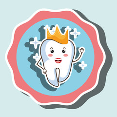 symbol tooth isolated icon design, vector illustration  graphic 
