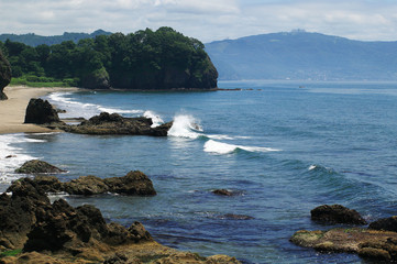 礼文華海岸