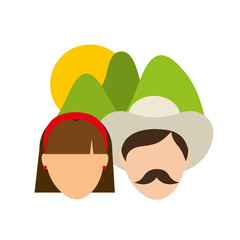 colombian coffee icon