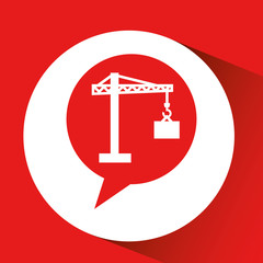 Obraz premium industry construction icon
