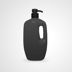 shower gel plastic bottle