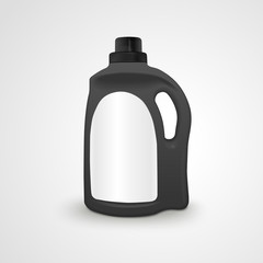 plastic detergent container