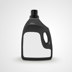 plastic detergent container