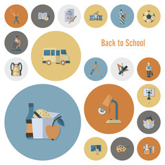 School and Education Icons