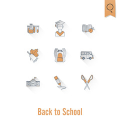 School and Education Icons