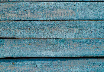 weathered blue wood planks use for background