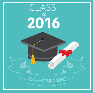 Congratulations class 2016 graduated with deploma,bachelor,maste