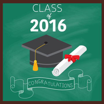 Congratulations class 2016 graduated with deploma,bachelor,maste