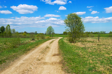 Country road.