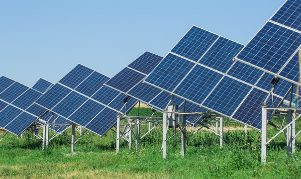 large solar panels
