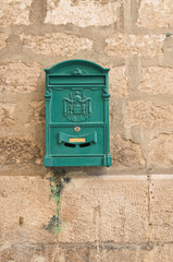 Postbox. Giovinazzo. Puglia. Italy. 