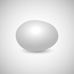 Icon egg, vector illustration.
