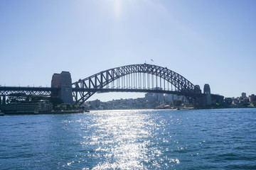 Fototapeta premium The bridge across the river with daylight