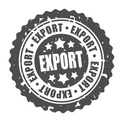 Vector round stamp EXPORT